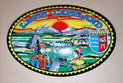 Lappi - Lappland big sticker