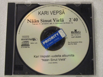 Kari Vepsä • Nään Sinut Vielä PROMO CDr-Single
