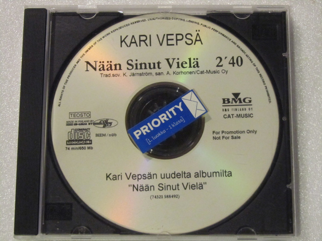 Kari Vepsä • Nään Sinut Vielä PROMO CDr-Single