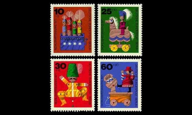 Berlin 412-5 ** Vanhoja puuleluja (1971)