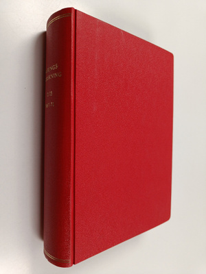 Bengt Borgström : Näringsforkning årgång 11-15, 1967-71