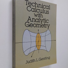 Judith L. Gersting : Technical Calculus with Analytic Geo... - pikkukuva 1