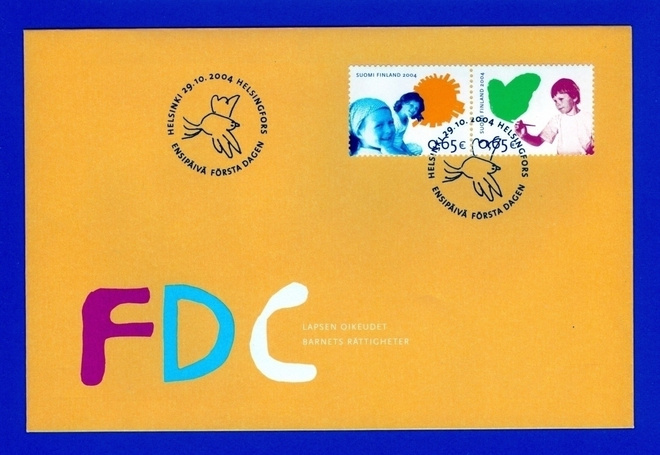 FDC – Lapsen oikeudet   29.10.2004 Pari,  Lape 1714-1715