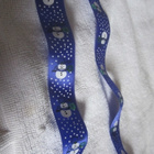 Lumiukko -aiheinen Silkkinauha / Nauha / Lahjanauha 110 cm - pikkukuva 1