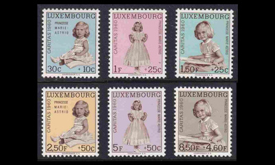Luxemburg 631-6 ** Caritas (1960)