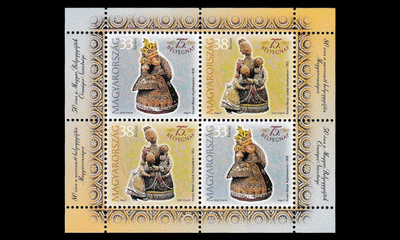 Unkari 4749-50BL274 ** Postimerkkien päivä keramiikkaa (20