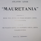 Kirja Book ATLANTIC LINER MAURETANIA 1907 - pikkukuva 1