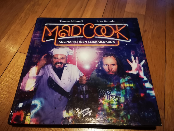 MAD COOK - kulinaristinen seikkailukirja - DVD mukana