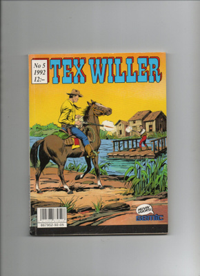 Tex Willer n:o 5 1992 Texin meritaistelu