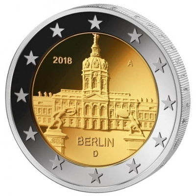 ** SAKSA 2€ 2018 Berlin pillerissä **