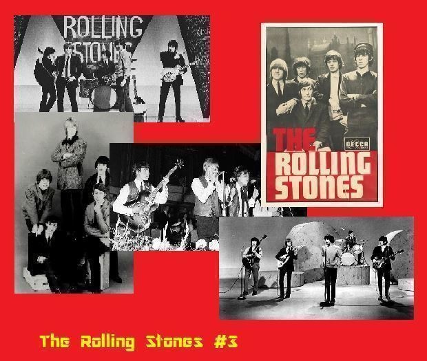 THE ROLLING STONES  -- julistesetti 5 x A4 (Upea Lahja!) #3