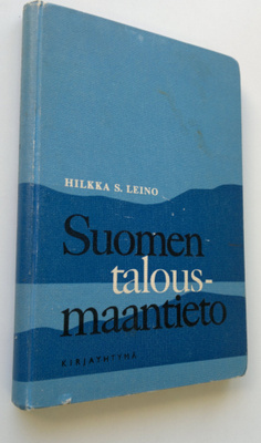 Hilkka S. Leino : Suomen talousmaantieto kauppaoppilaitok...