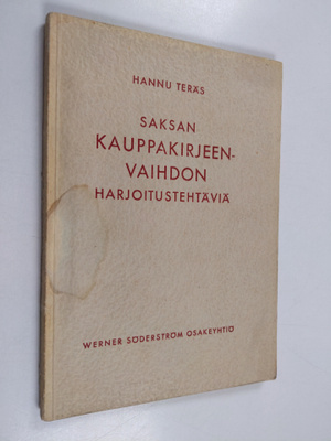 Hannu Teräs : Saksan kauppakirjeenvaihdon harjoitustehtäviä