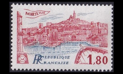 Ranska 2400 ** Filatelistiliiton kokous (1983)