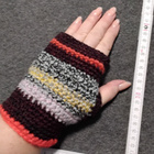 Alina´s Handmade käsityö ranteenlämmittimet moniväri - pikkukuva 1
