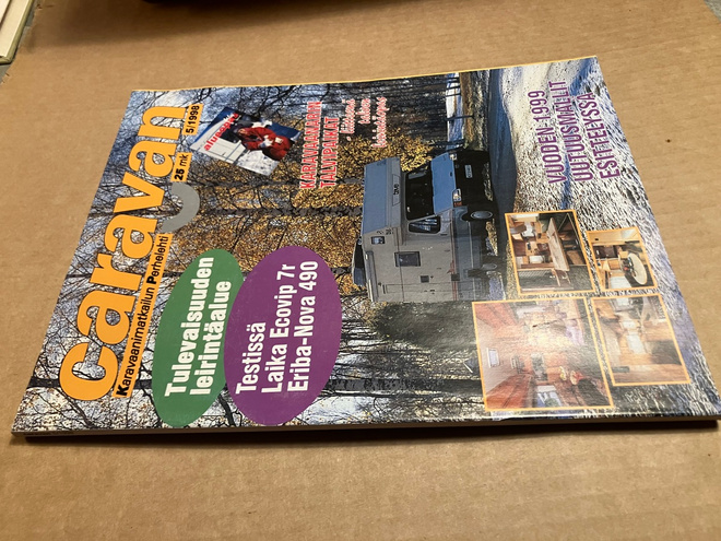 CARAVAN LEHTI 5/1998 HYVÄ