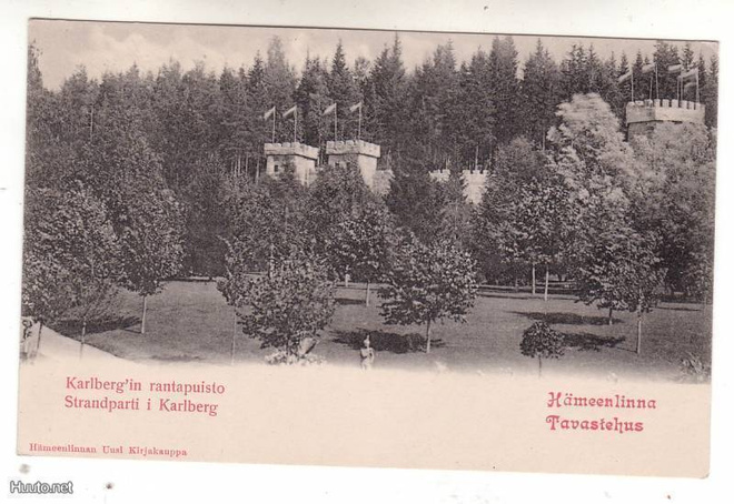 HÄMEENLINNA / Aulanko: Karlbergin rantapuisto (linnake)