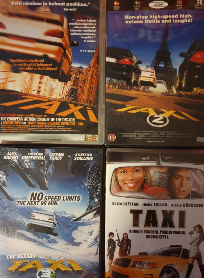 Taxi 1 - 3 & Taxi DVD