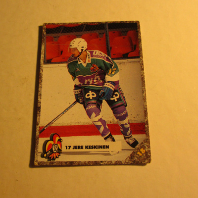 leaf lätkäkortti , jokerit -93 jere keskinen