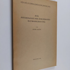 Osto Aalto : Zur psychologie der euklidischen raumanschaung - pikkukuva 1