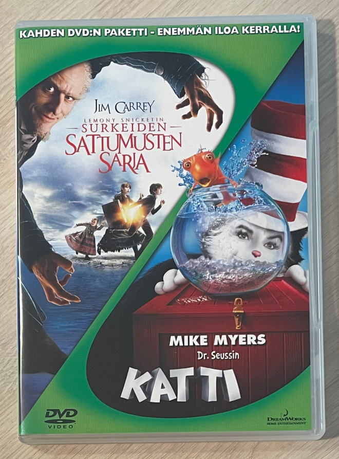 Katti & Lemony Snicketin surkeiden sattumusten sarja (2DVD)