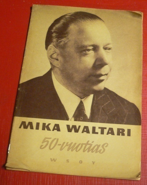 Mika Waltari 50 - vuotias  WSOY 1958 1.p.