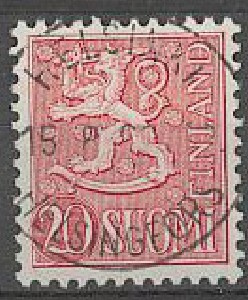 1956 20 punainen leijona Hki-60 kaunis