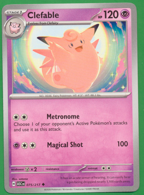 Pokémon Clefable (ASC 075)