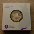 Suomi 2015 Siili 5 € Maakuntien eläimet Uusimaa PROOF - pikkukuva 1