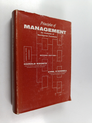Harold Koontz : Principles of management : an analysis of...