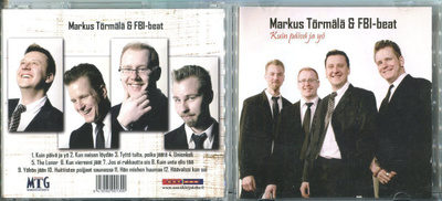 MARKUS TÖRMÄLÄ & FBI-BEAT . CD-LEVY . KUIN PÄIVÄ JA YÖ