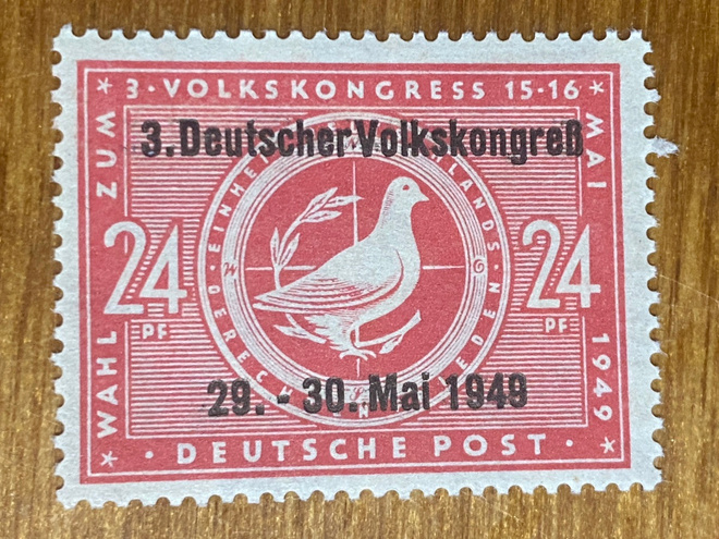 SAKSA 1948 NEUVOSTOLIITTO SEKTORI MERKKI**