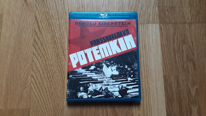 Panssarilaiva Potemkin Blu-ray Suomijulkaisu