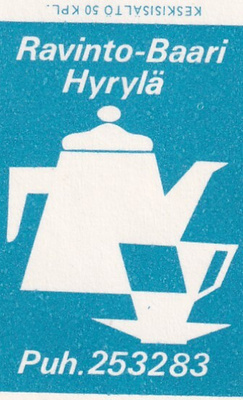 Hyrylä. Ravinto- baari  s38