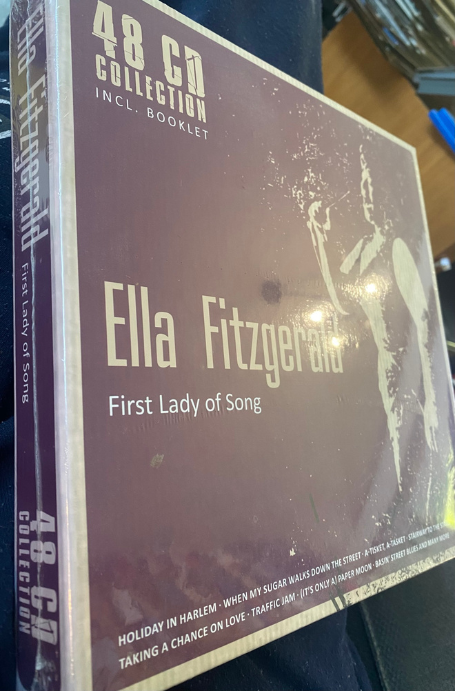 Ella Fitzgerald: First Lady of Song 48cd UUSI!