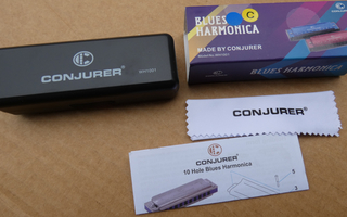 Huuliharppu Conjurer Blues C-Dur, uusi