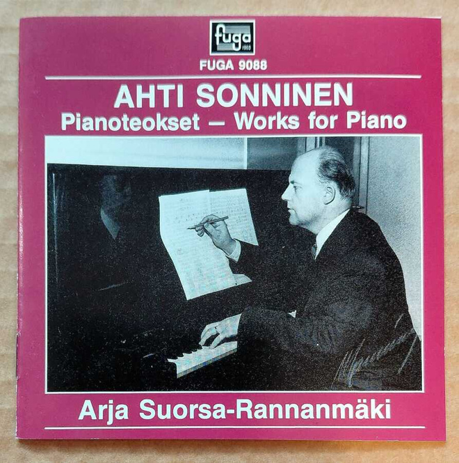 AHTI SONNINEN: Pianoteokset – MINT! - Fuga CD 1991