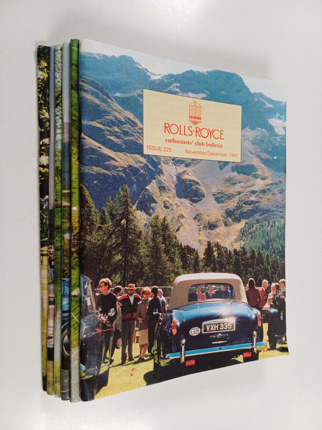 Rolls-Royce enthusiasts' club bulletin vuosikerta 1997