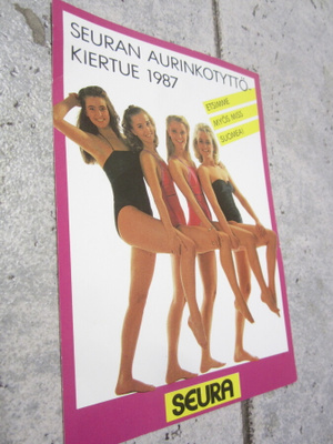 SEURA AURINKOTYTTÖKIERTUE 1987 + NIMMARIT