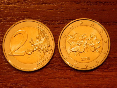 Suomi 2019 2 euro raha, Lakka