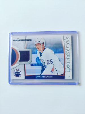 Joni Pitkänen 07-08 Fleer Hot Prospects Hot Materials
