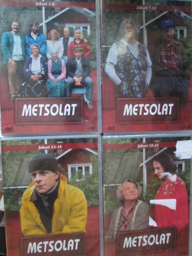 Metsolat kaudet 1-4,  jaksot 1-22 4DVD