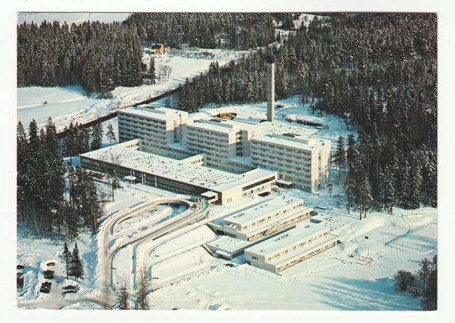 Postikortti: Jorvin sairaala, Espoo