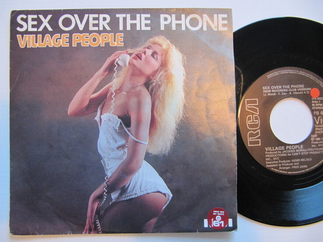 Village People Sex Over The Phone  7" sinkku