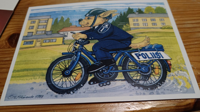 Poliisi kortti 2 kpl