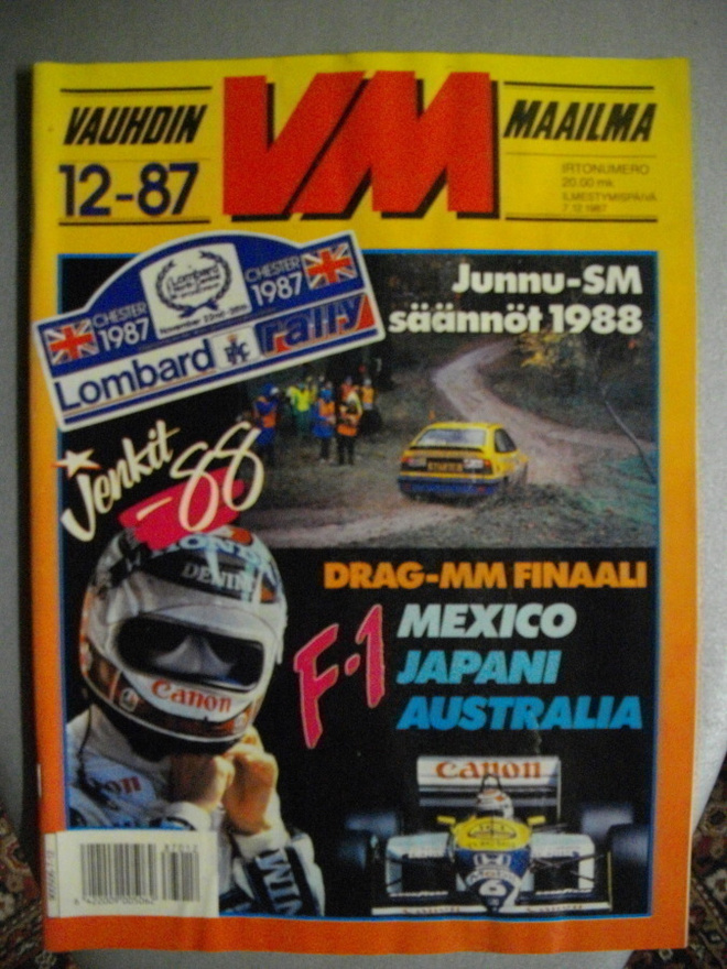 Vauhdin Maailma Nro 11/1987 (16.3)