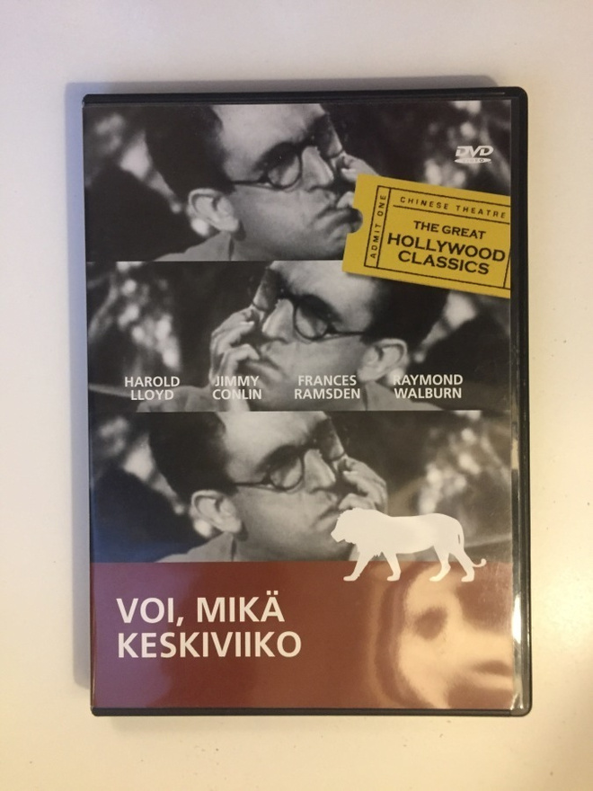 Voi, Mikä Keskiviikko (DVD) Harold Lloyd (1947)