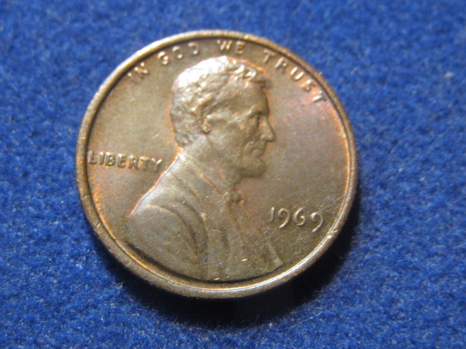 1 cent 1969 USA