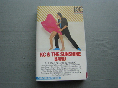 KC & THE SUNSHINE BAND - All In A Night's Wo ( C - kasetti )