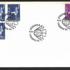 Ruotsi - VM i handboll FDC 1967 (Fac. 595-596) - pikkukuva 1